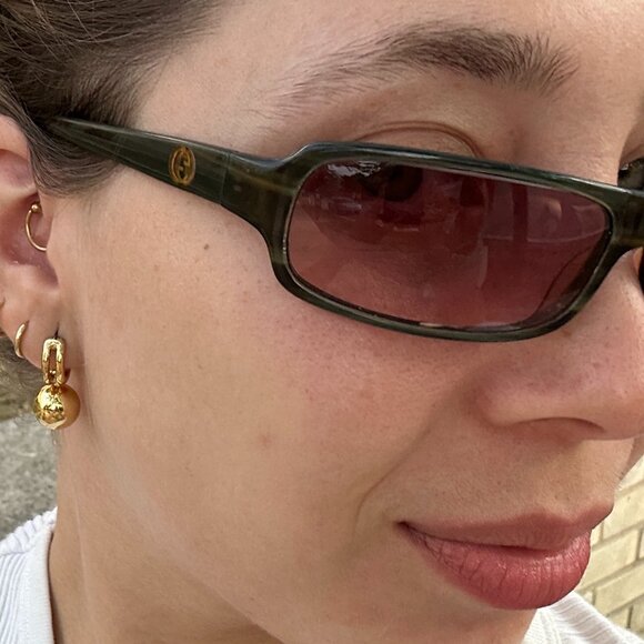 Vintage 90s Gucci Sunglasses - Authentic - Picture 1 of 9